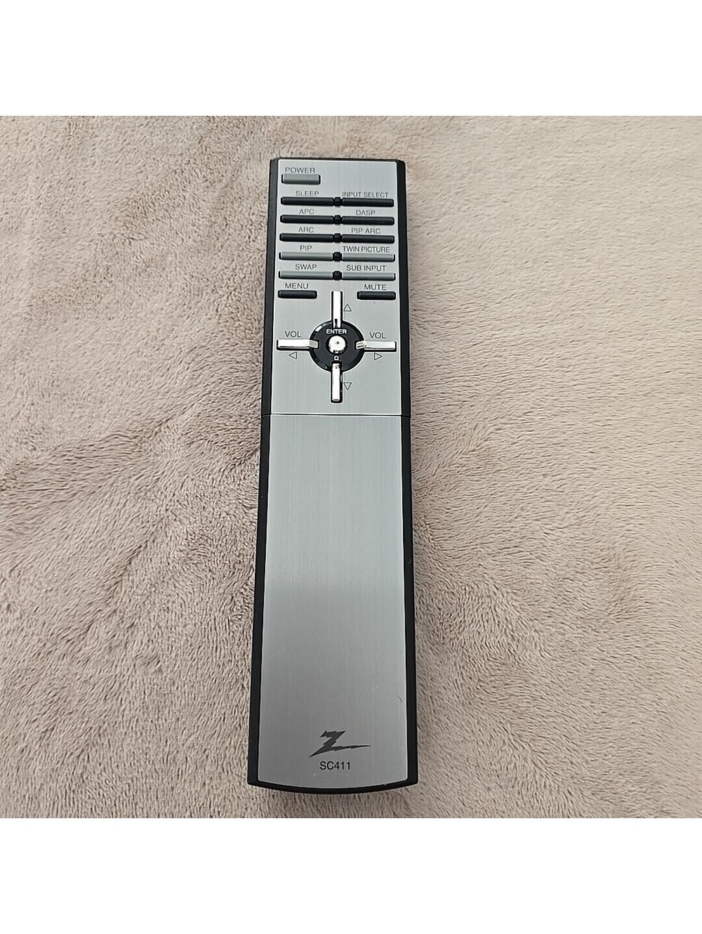 Zenith LCD HD TV Remote Control SC411 6710V00092T 6710V00092Q L30W26 L30W36